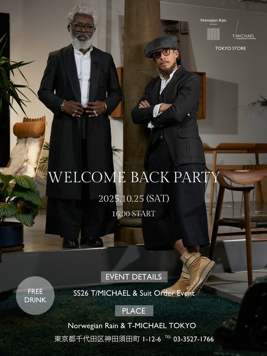 2025.10.25(SAT) WELCOME BACK PARTY