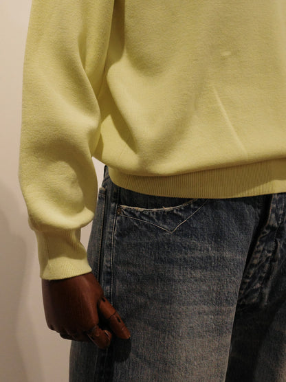 LONG SLEEVE POLO SWEATER
