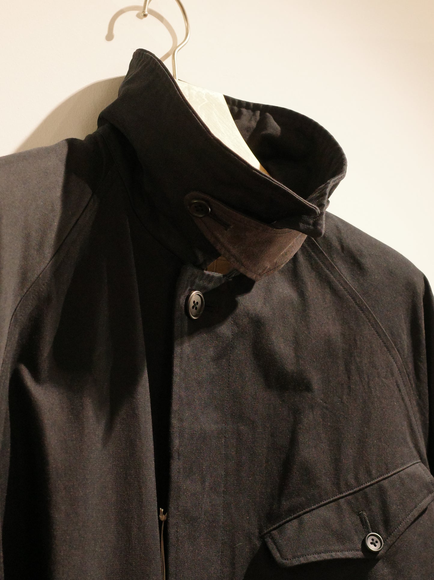 DOUBLE FACE COTTON / BELTED COAT