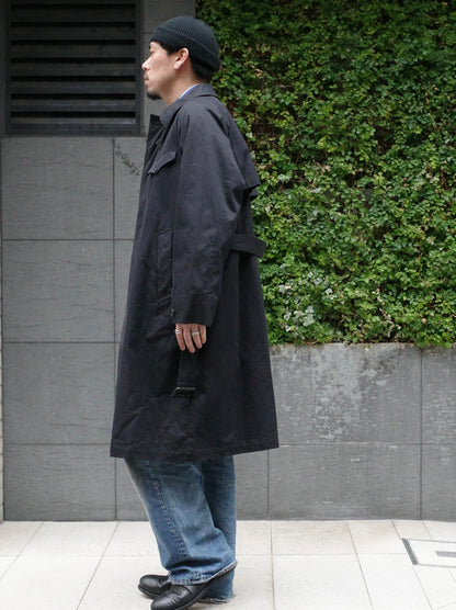 DOUBLE FACE COTTON / BELTED COAT