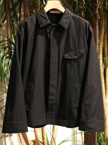 WOOL SILK GABARDINE / WORK JACKET