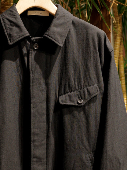 WOOL SILK GABARDINE / WORK JACKET