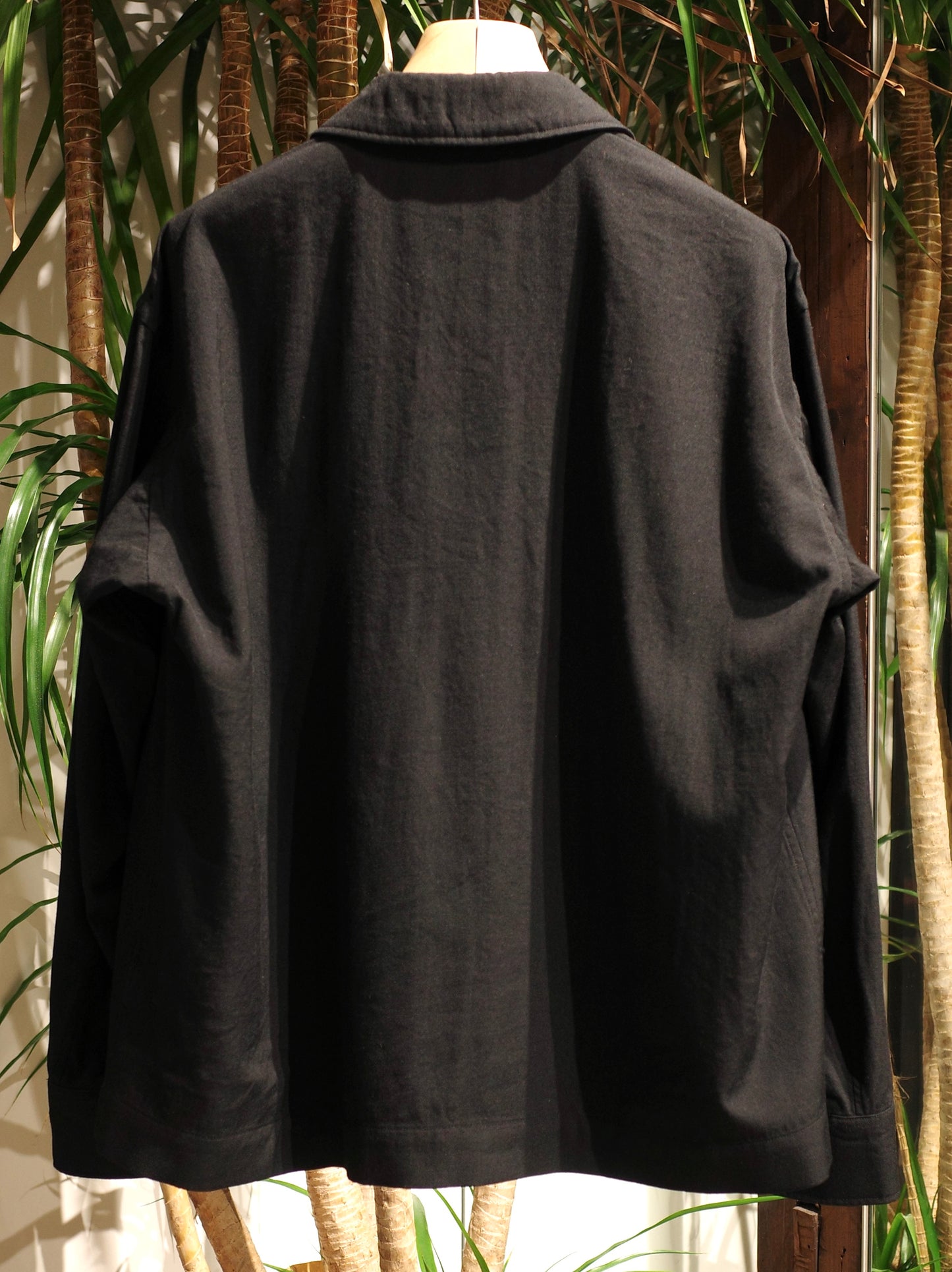 WOOL SILK GABARDINE / WORK JACKET