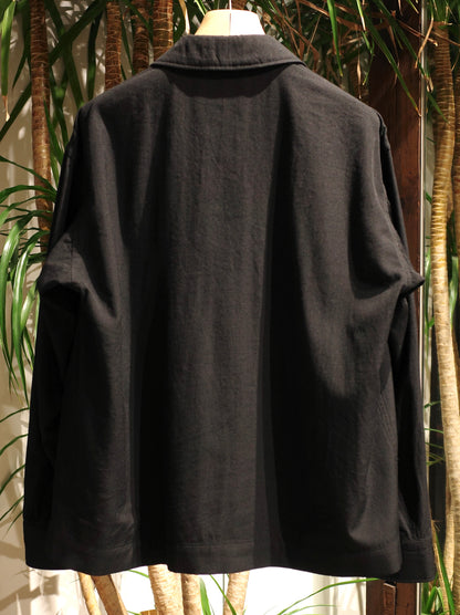 WOOL SILK GABARDINE / WORK JACKET
