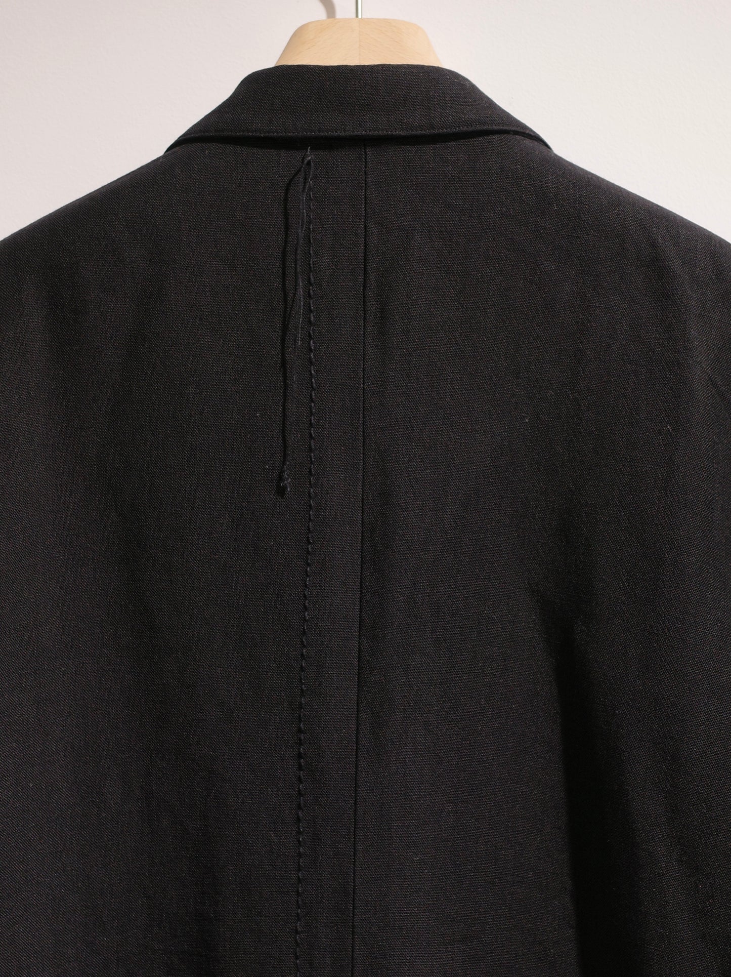 ROUGH LINEN CANVAS / 2B JACKET