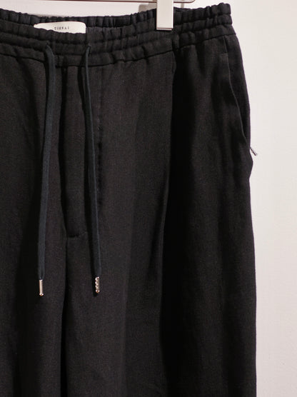 ROUGH LINEN CANVAS / RELAXED TROUSER