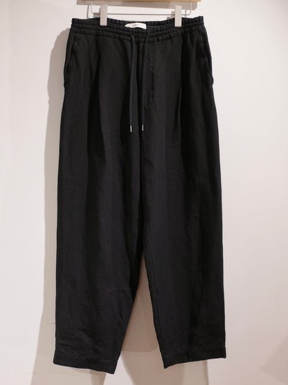 ROUGH LINEN CANVAS / RELAXED TROUSER