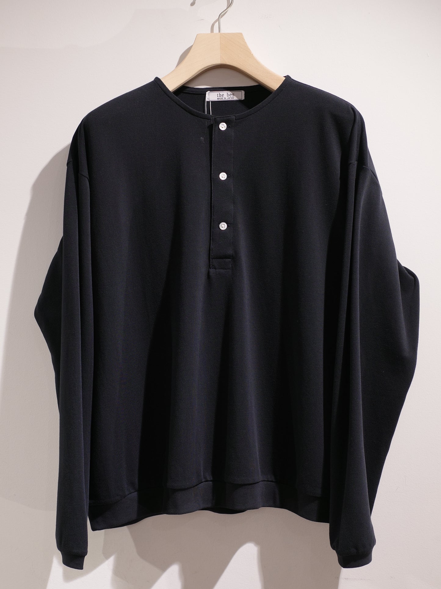 エイルスーピマピケ ヘンリーネックL/S