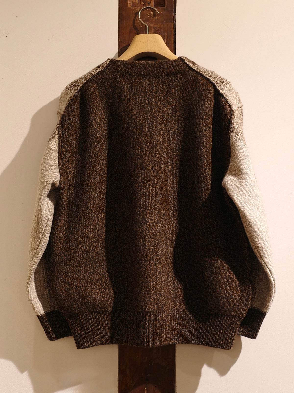 INTARSIA ZIP CADIGAN
