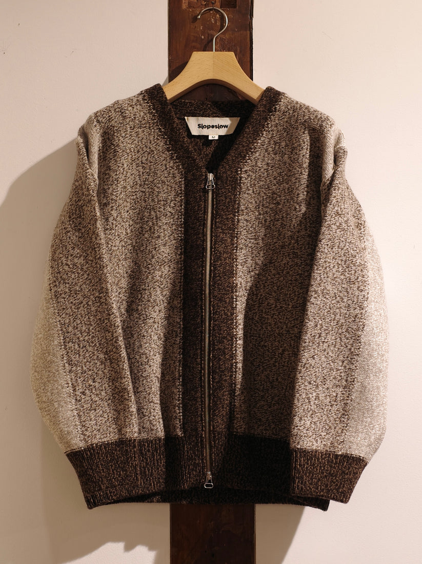 INTARSIA ZIP CADIGAN – SheekiT