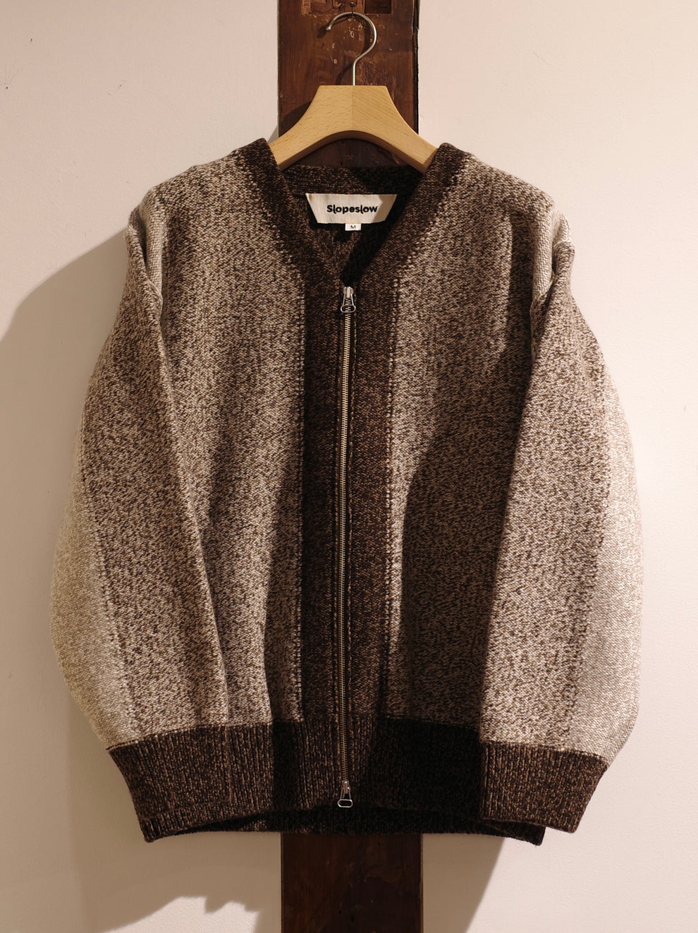 INTARSIA ZIP CADIGAN – SheekiT