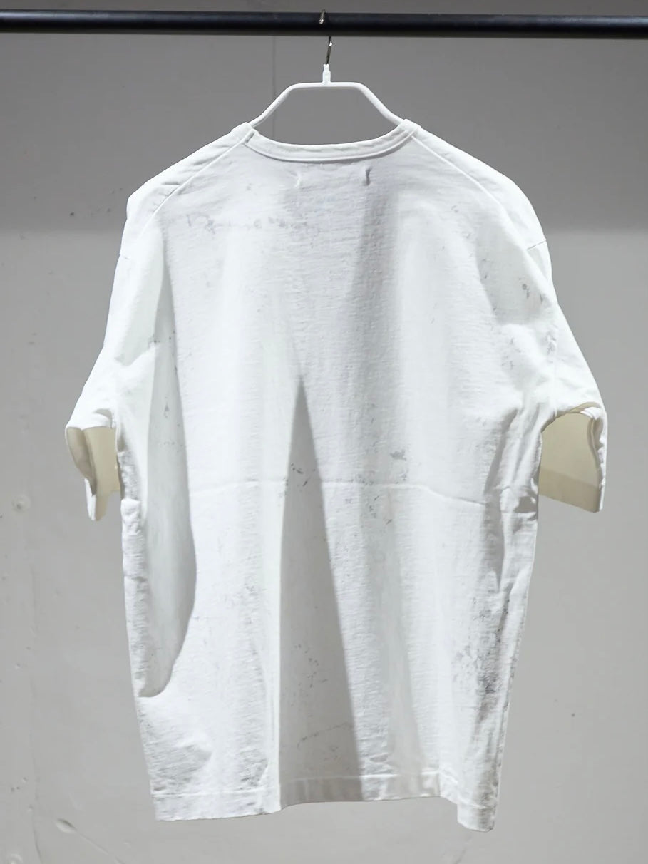 CREW NECK T-SHIRT / HAND DYED COTTON（ムラ染）