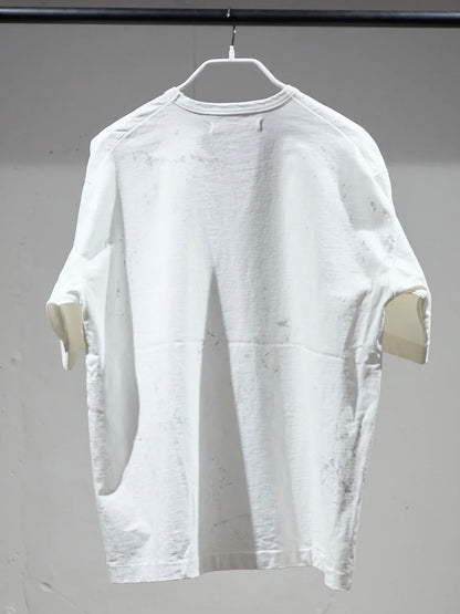 CREW NECK T-SHIRT / HAND DYED COTTON（ムラ染）