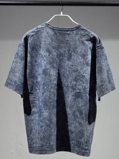 CREW NECK T-SHIRT / HAND DYED COTTON（ムラ染）