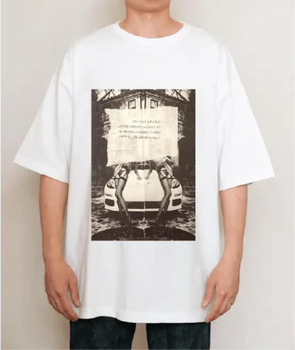 Print T-Shirt collaborated with Zenji Fujiyama -espi&-
