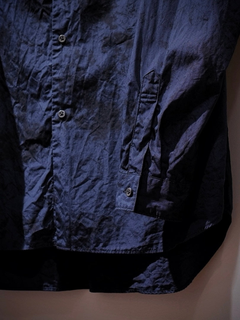 REGULAR COLLAR SHIRT / ムラ染