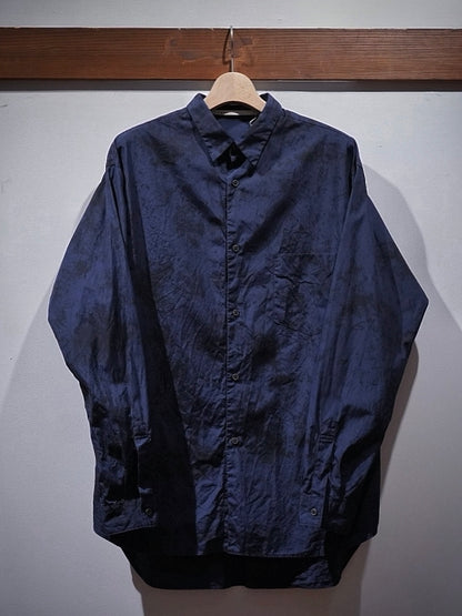 REGULAR COLLAR SHIRT / ムラ染