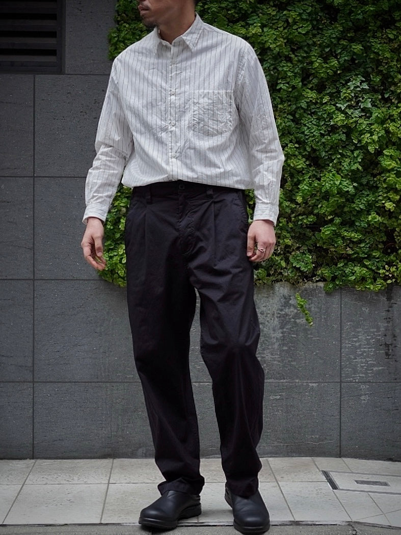 UTILITY TROUSERS / GARMENT DYE NYLON TWILL