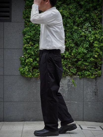 UTILITY TROUSERS / GARMENT DYE NYLON TWILL