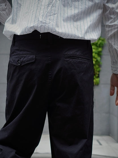 UTILITY TROUSERS / GARMENT DYE NYLON TWILL