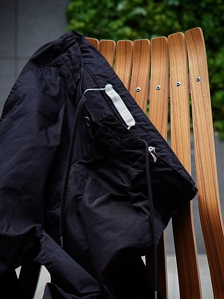 UTILITY TROUSERS / GARMENT DYE NYLON TWILL