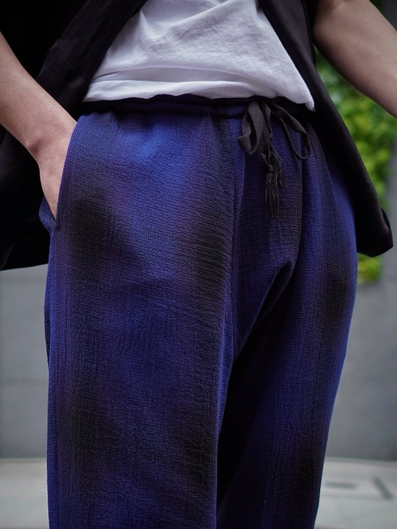 REVERSIBLE SAROUEL BAGGY PANTS