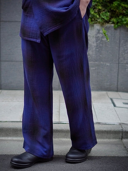 REVERSIBLE SAROUEL BAGGY PANTS