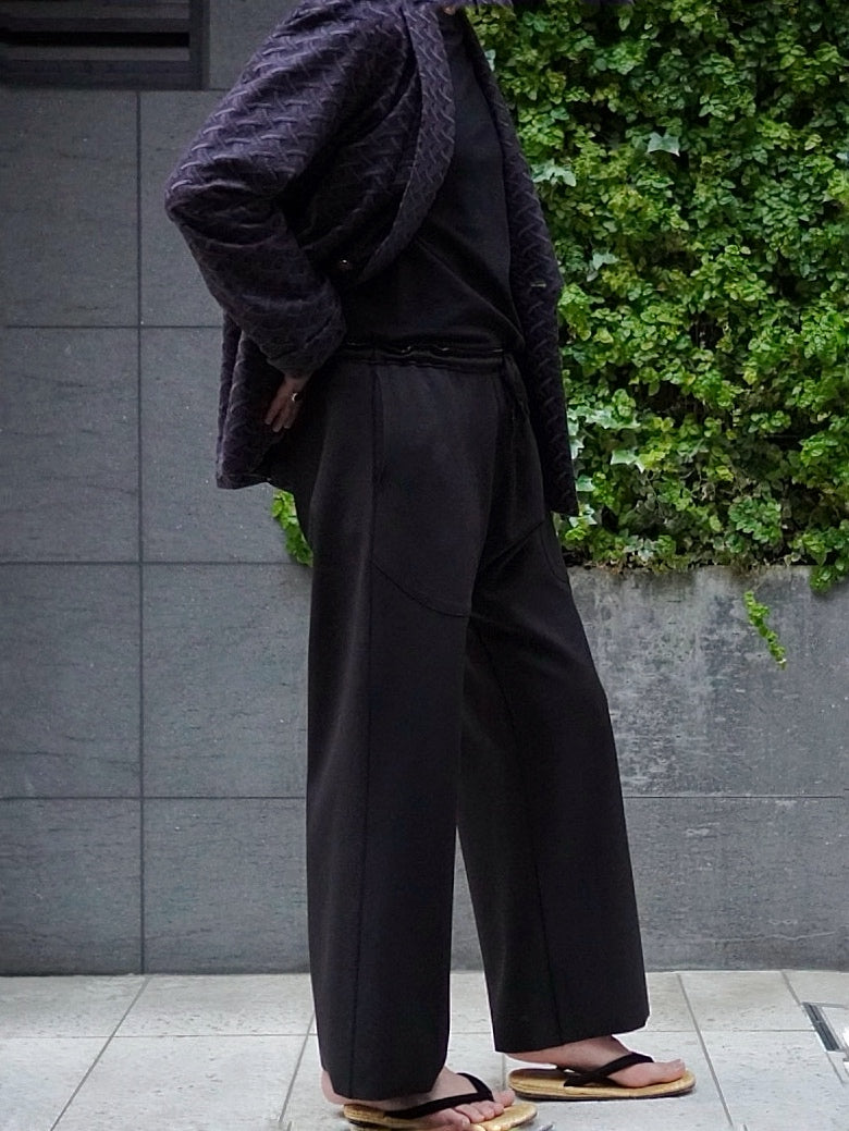 SOFT SEAM REVERSIBLE SAROUEL BAGGY PANTS
