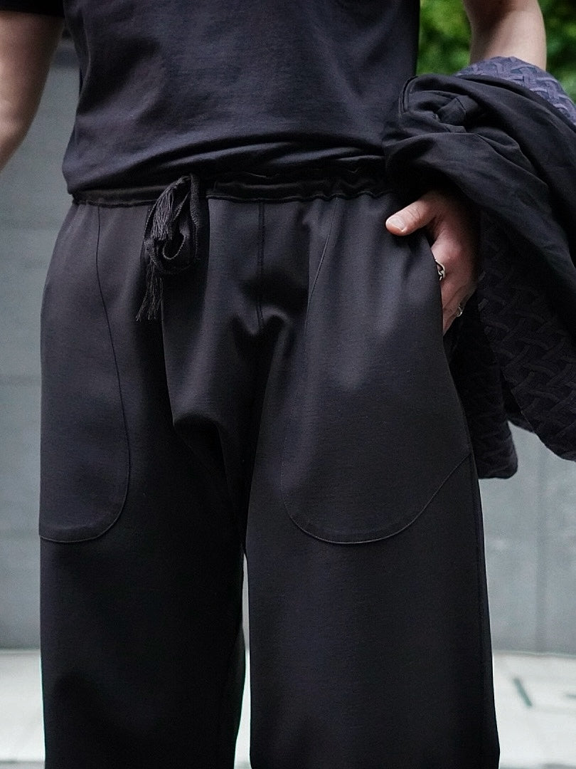 SOFT SEAM REVERSIBLE SAROUEL BAGGY PANTS