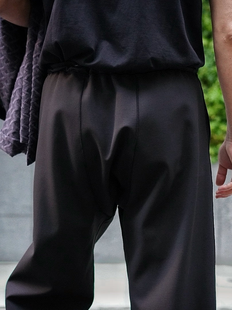 SOFT SEAM REVERSIBLE SAROUEL BAGGY PANTS