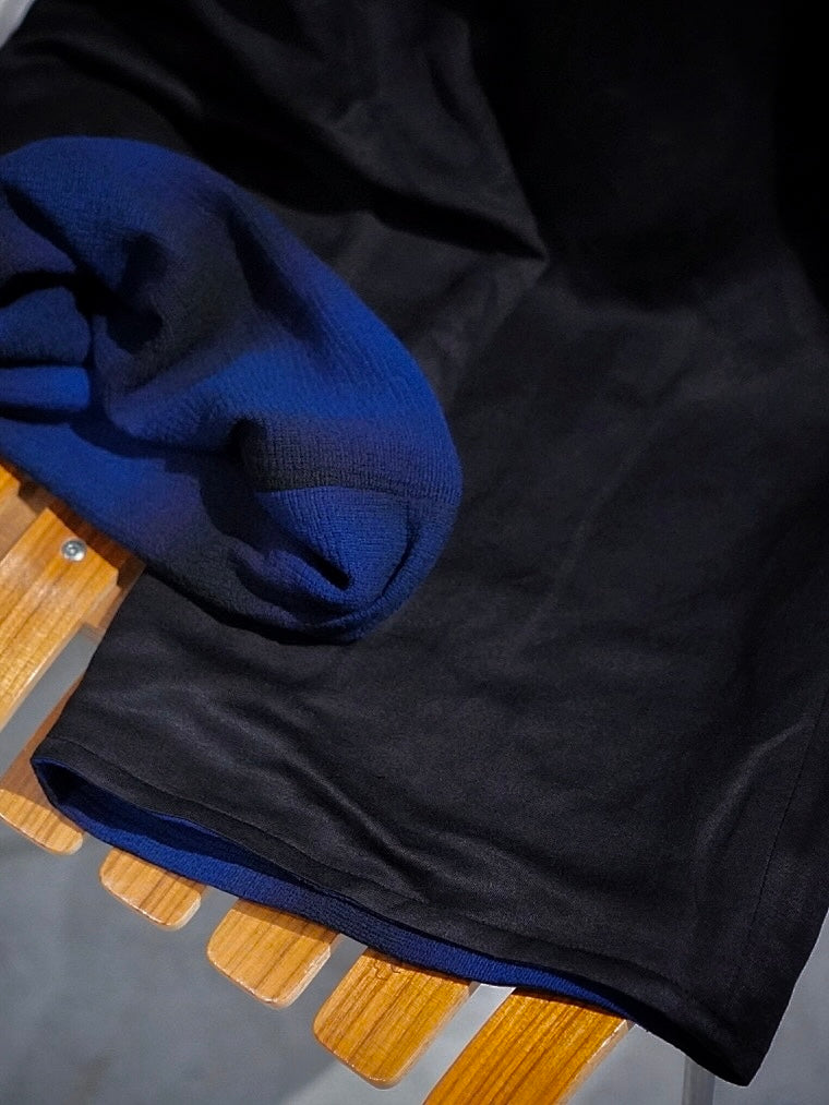 REVERSIBLE SAROUEL BAGGY PANTS