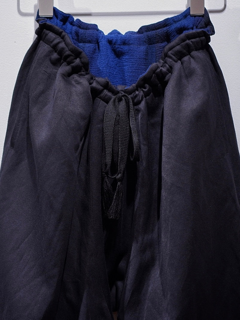 REVERSIBLE SAROUEL BAGGY PANTS