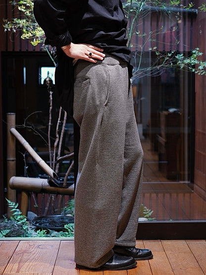 TRUCK PANTS / WOOL FRENCH TERRY