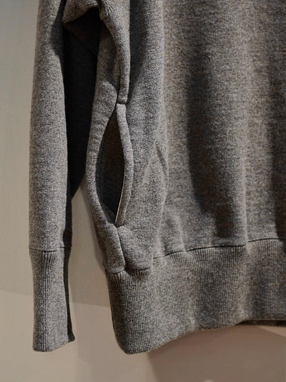 TURTLE NECK SWEATSHIRT / WOOL FRENCH TERRY