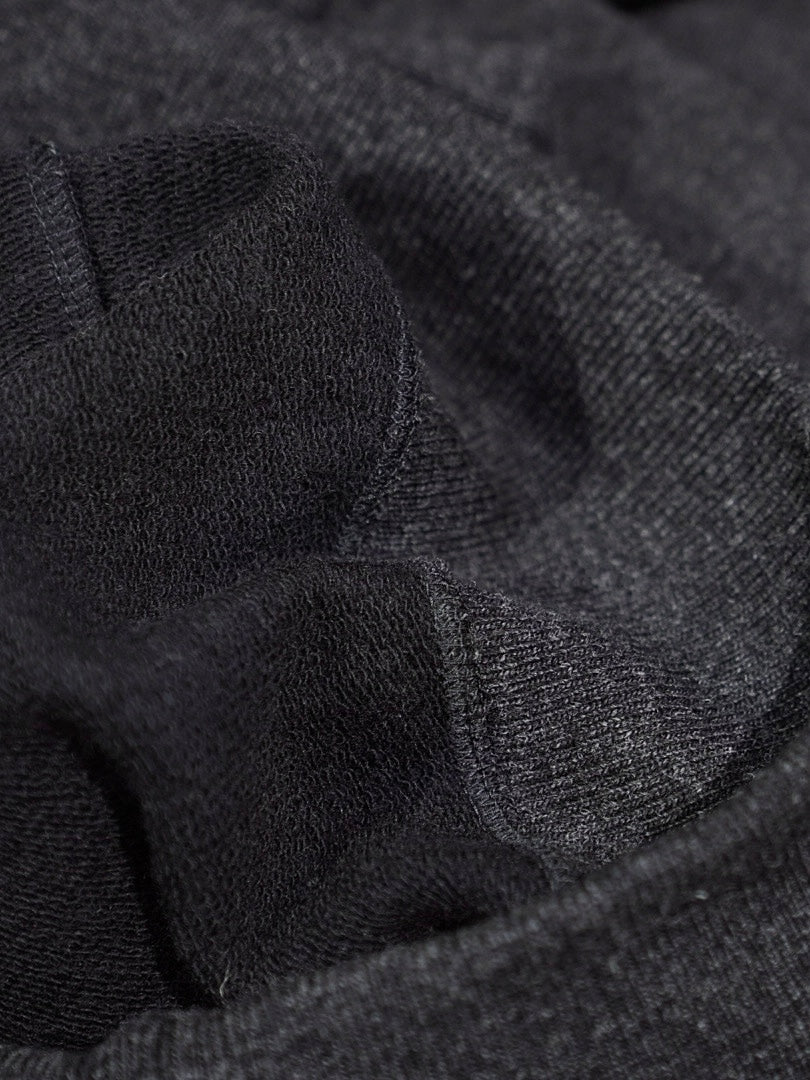 TURTLE NECK SWEATSHIRT / WOOL FRENCH TERRY