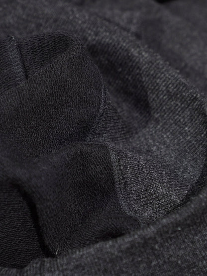 TURTLE NECK SWEATSHIRT / WOOL FRENCH TERRY