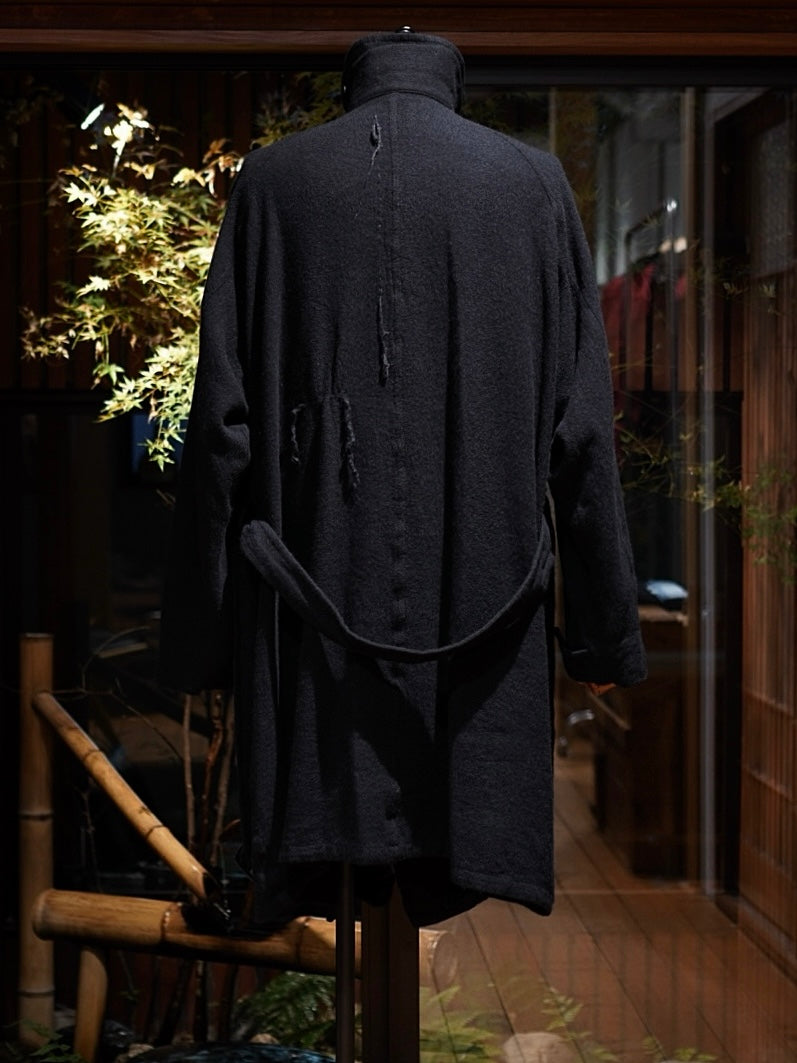 WASHED WOOL / BELTED COAT