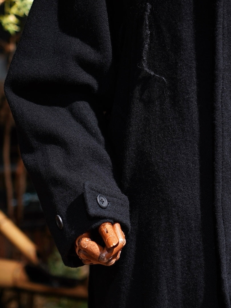 WASHED WOOL / BELTED COAT
