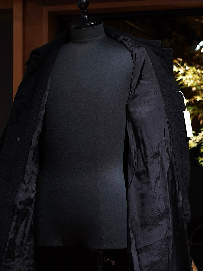 WASHED WOOL / BELTED COAT