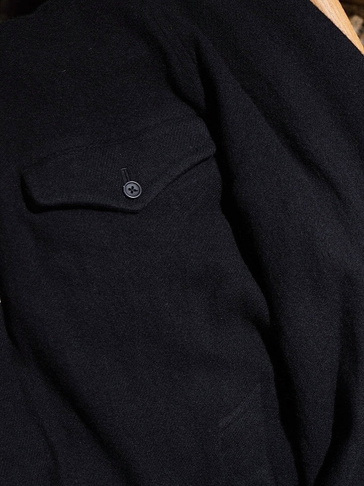 WASHED WOOL / BELTED COAT