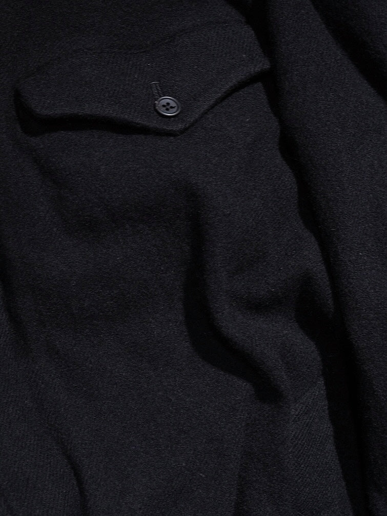 WASHED WOOL / BELTED COAT