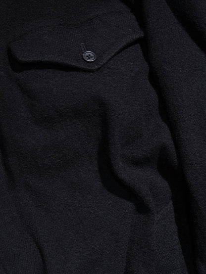 WASHED WOOL / BELTED COAT