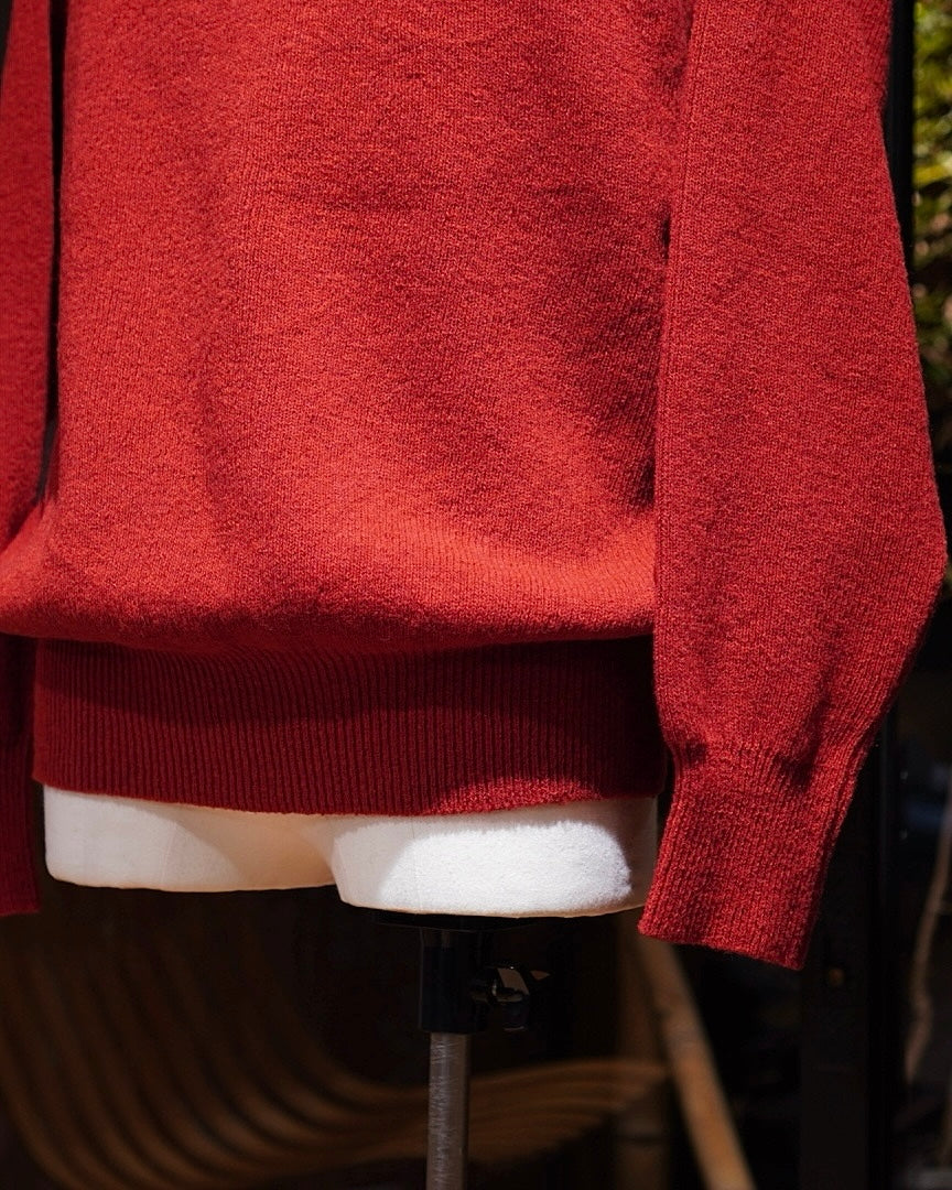 GOB SWEATER / HARD TWISTED SHETLAND WOOL