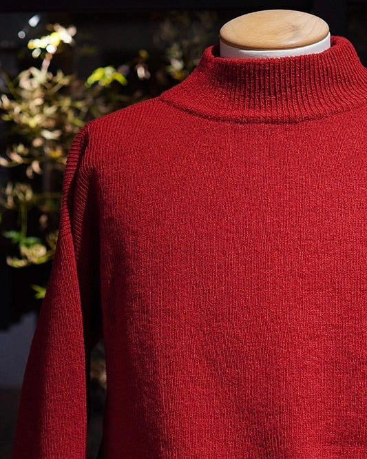 GOB SWEATER / HARD TWISTED SHETLAND WOOL
