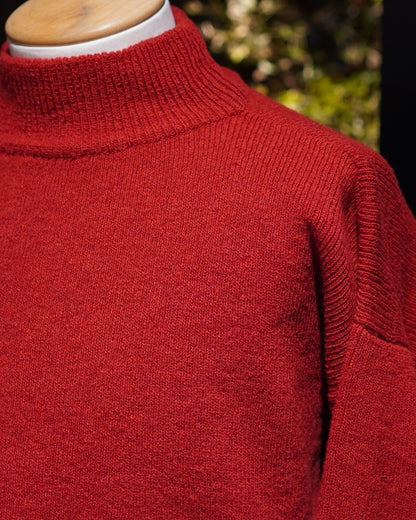 GOB SWEATER / HARD TWISTED SHETLAND WOOL