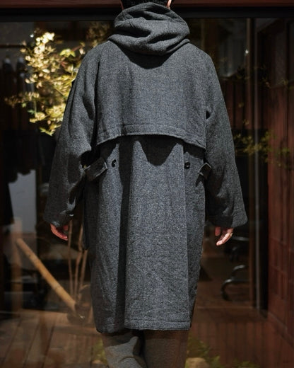 WOOL HERRINGBONE / PARKA COAT