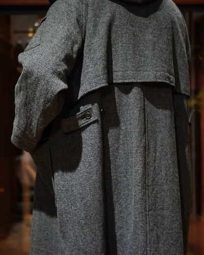 WOOL HERRINGBONE / PARKA COAT