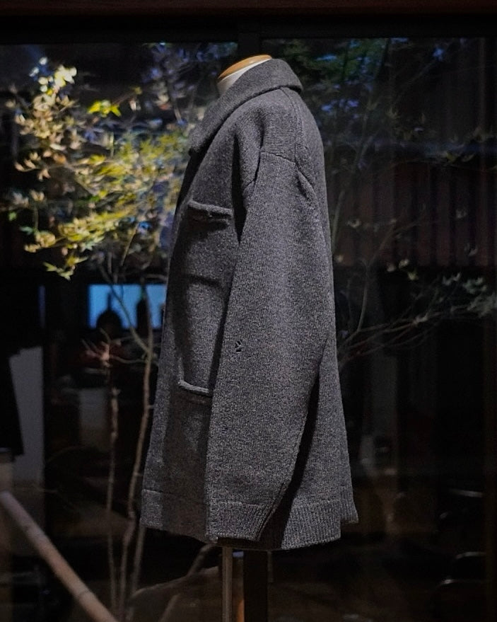 CHUNKY WOOL / KNIT CARDIGAN