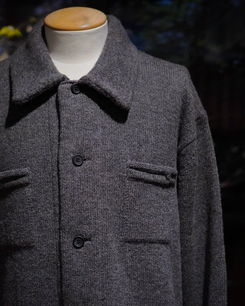 CHUNKY WOOL / KNIT CARDIGAN