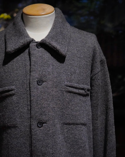 CHUNKY WOOL / KNIT CARDIGAN